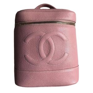 Chanel Pink Leather Women's Bag